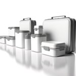 Boîte lunch box publicitaire personnalisée avec logo pour entreprise et communication professionnelle