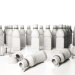 Bouteilles pliable publicitaire personnalisée avec logo pour entreprise et communication