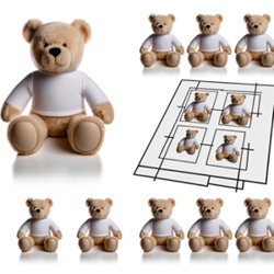 Doudou publicitaire personnalisé avec logo pour entreprise et communication professionnelle