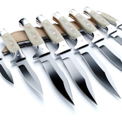 Couteau de chasse publicitaire personnalisé avec logo pour entreprise et communication outdoor