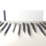 Stylos bannière publicitaire personnalisés avec logo pour entreprise et communication