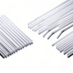 Pailles en plastique publicitaire personnalisées avec logo pour entreprise et événements