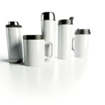 Tasses isothermes publicitaire personnalisées avec logo pour entreprise et communication