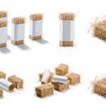 Paille publicitaire personnalisée avec logo pour entreprise et communication écologique