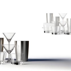 Set cocktail publicitaire personnalisé avec logo pour entreprise et communication professionnelle