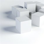 Blocs cubes publicitaire personnalisés avec logo pour entreprise et communication professionnelle