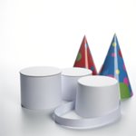 Chapeau de Fête Publicitaire Personnalisé Chapeau de fête publicitaire personnalisé avec logo pour événements d'entreprise et communication