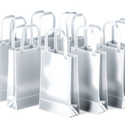 Poignée Sac Plastique Publicitaire Personnalisée Poignée sac plastique publicitaire personnalisée avec logo pour entreprise et communication