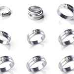 Bague publicitaire personnalisée avec logo pour entreprise et communication professionnelle