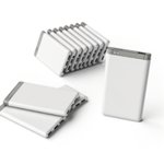 Powerbank de poche publicitaire personnalisé avec logo pour entreprise et communication mobile