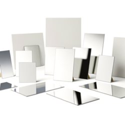 Miroir publicitaire personnalisé avec logo pour entreprise et communication professionnelle