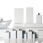 Set salle de bain publicitaire personnalisé avec logo pour entreprise et communication professionnelle