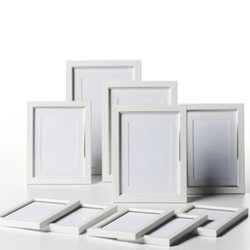 Cadre photo publicitaire personnalisé avec logo pour entreprise et communication professionnelle