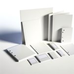 Classement et Documents Publicitaire Personnalisé Classement et documents publicitaire personnalisé avec logo pour entreprise et communication