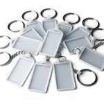 Porte-clés en Plastique Publicitaire Personnalisé Porte-clés en plastique publicitaire personnalisé avec logo pour entreprise et communication