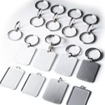 Porte-clés en Métal Publicitaire Personnalisé Porte-clés en métal publicitaire personnalisé avec logo gravé pour entreprise et communication