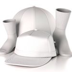 Bonnet et chaussette à colorier publicitaire personnalisé avec logo pour entreprise créative