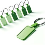 Porte-clés Écologique Publicitaire Personnalisé Porte-clés écologique publicitaire personnalisé avec logo pour entreprise et communication