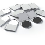 Miroir de Poche Publicitaire Personnalisé Miroir de poche publicitaire personnalisé avec logo pour entreprise et communication professionnelle