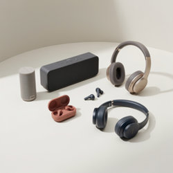 Accessoires audio publicitaires en enceintes Bluetooth, casques et écouteurs sans fil