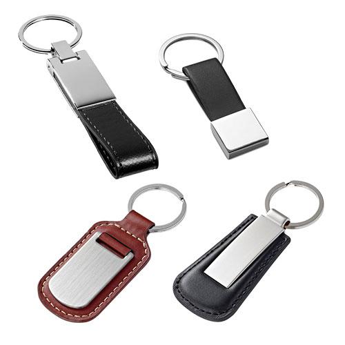 Porte clés personnalisé cuir avec jeton