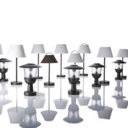 Lampe de jardin publicitaire personnalisée avec logo pour entreprise et communication extérieure