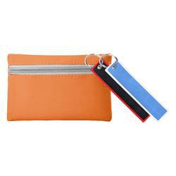 OBG PUB - Porte-clés en tissu brodé publicitaire