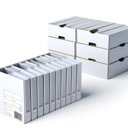 Coffret de rangement publicitaire personnalisé avec logo pour entreprise et communication