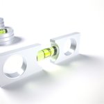 Niveau à Bulle Publicitaire Personnalisé Niveau à bulle publicitaire personnalisé avec logo pour entreprise et communication BTP