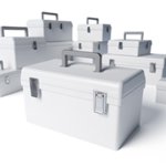 Boîtes à outils publicitaire personnalisées avec logo pour entreprise et communication B2B