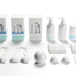 Plage et piscine publicitaire personnalisé avec logo pour entreprise et communication estivale