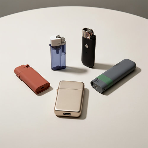 Briquet — OBG.PUB Briquets publicitaires personnalisables à pierre, électroniques piezo et modèles longs rechargeables