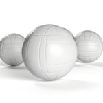 Ballon de volley publicitaire personnalisé avec logo pour entreprise et communication sportive