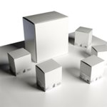 Boîte de Présentation Publicitaire Personnalisée Boîte de présentation publicitaire personnalisée avec logo pour entreprise et communication