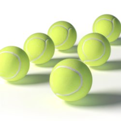 Balle de tennis publicitaire personnalisée avec logo pour entreprise et communication sportive