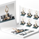 Set yoga publicitaire personnalisé avec logo pour entreprise et communication professionnelle