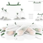 Filet à légumes publicitaire personnalisé avec logo pour entreprise et communication écologique