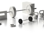 Set musculation publicitaire personnalisé avec logo pour entreprise et communication sportive