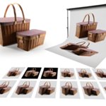 Panier pique-nique publicitaire personnalisé avec logo pour entreprise et événements outdoor