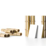 Bambou publicitaire personnalisé avec logo pour entreprise et communication écologique durable