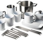 Cuisine et bar publicitaire personnalisé avec logo pour entreprise et communication professionnelle