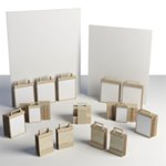 Bois publicitaire personnalisé avec logo gravé pour entreprise et communication écologique