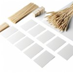 Paille de blé publicitaire écologique personnalisée avec logo pour entreprise responsable