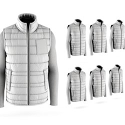 Gilet publicitaire personnalisé avec logo pour entreprise et communication professionnelle