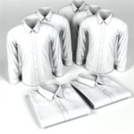 Chemise publicitaire personnalisée avec logo pour entreprise et communication professionnelle