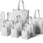 Tote bags réutilisables publicitaire personnalisés avec logo pour entreprise et communication