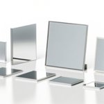 Miroirs publicitaire personnalisé avec logo pour entreprise et communication professionnelle