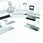 Gratte-neige publicitaire personnalisé avec logo pour entreprise et communication hivernale