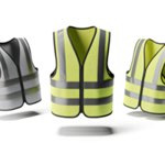 Gilet de sécurité publicitaire personnalisé avec logo pour entreprise et communication BTP