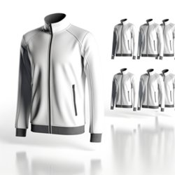 Veste de sport publicitaire personnalisée avec logo pour entreprise et communication professionnelle